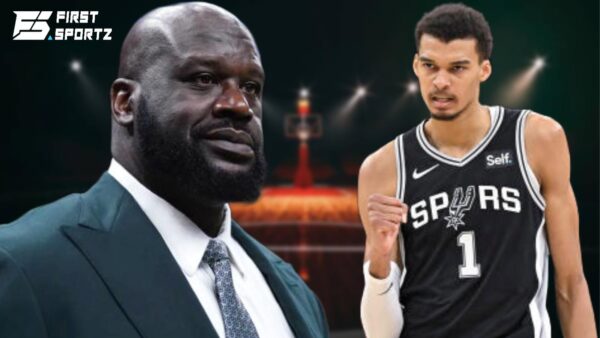 Shaquille O'Neal and Victor Wembanyama