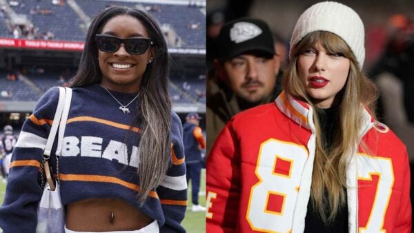 Simone Biles and Taylor Swift