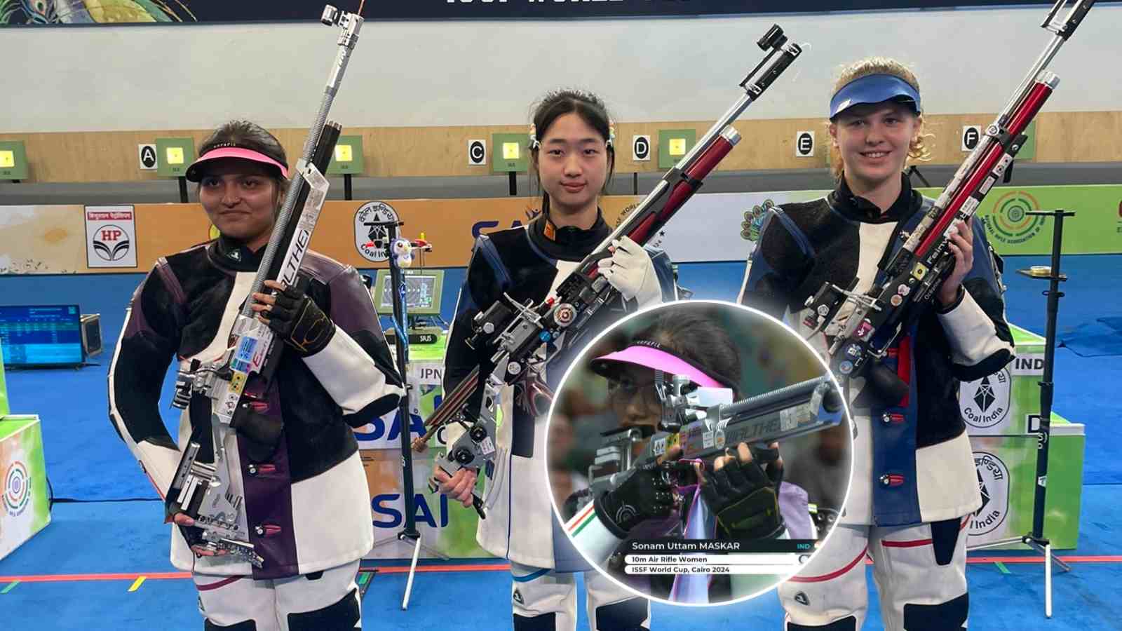 ISSF World Cup Finals: China dominate Day 1, India’s Sonam Maskar wins Silver