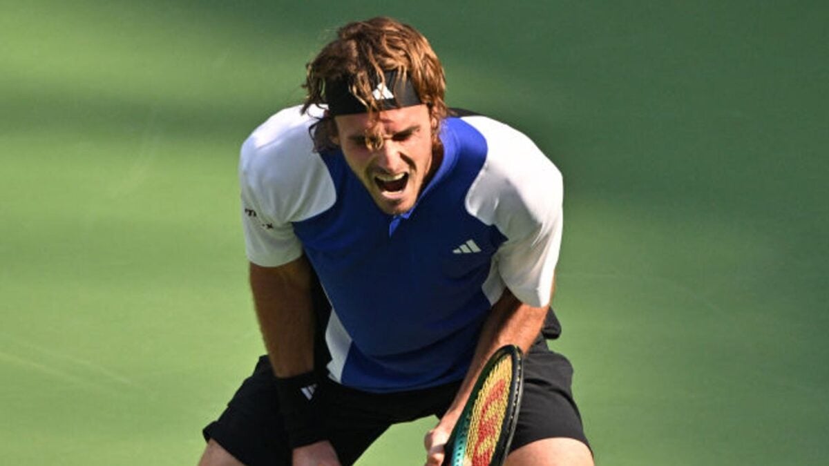 Stefanos Tsitsipas and Daniil Medvedev