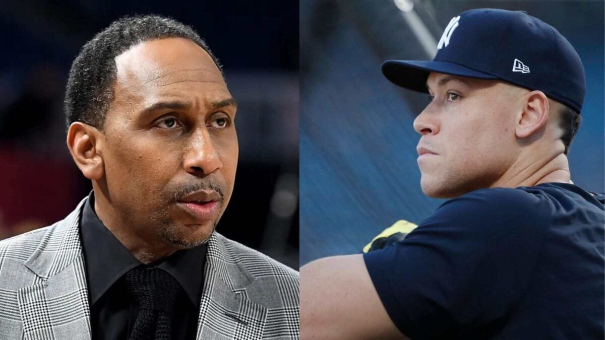 Stephen A. Smith and Aaron Judge