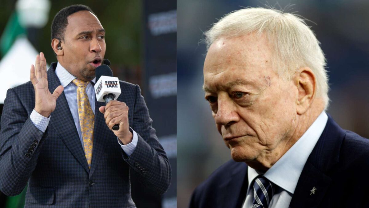 Stephen A. Smith takes shots at Jerry Jones after disastrous play from his Dallas Cowboys