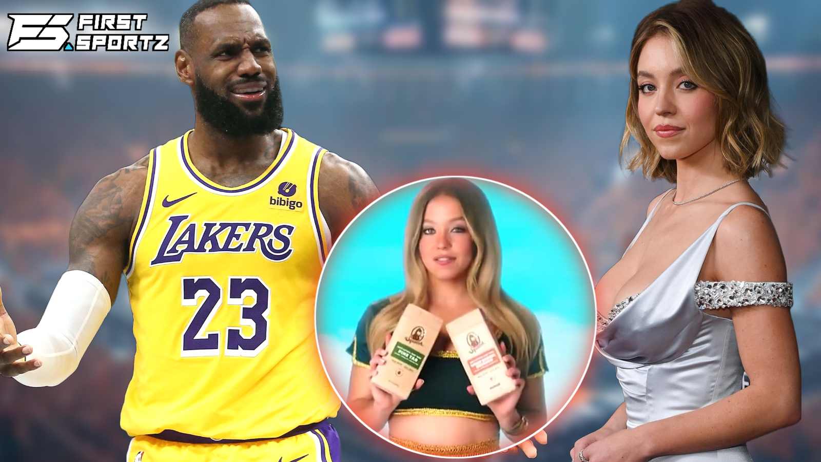 Sydney Sweeney hijacks Lakers game with bodywash commercial catching fans off-guard