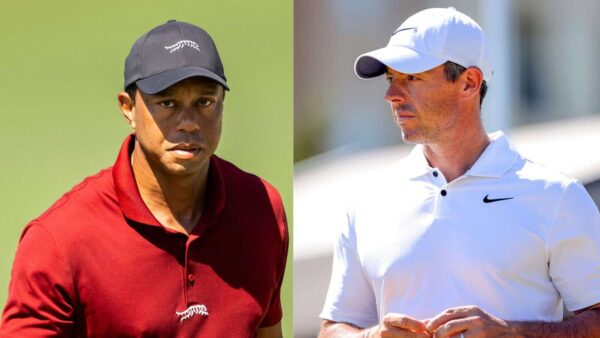 Tiger Woods and Rory McIlroy