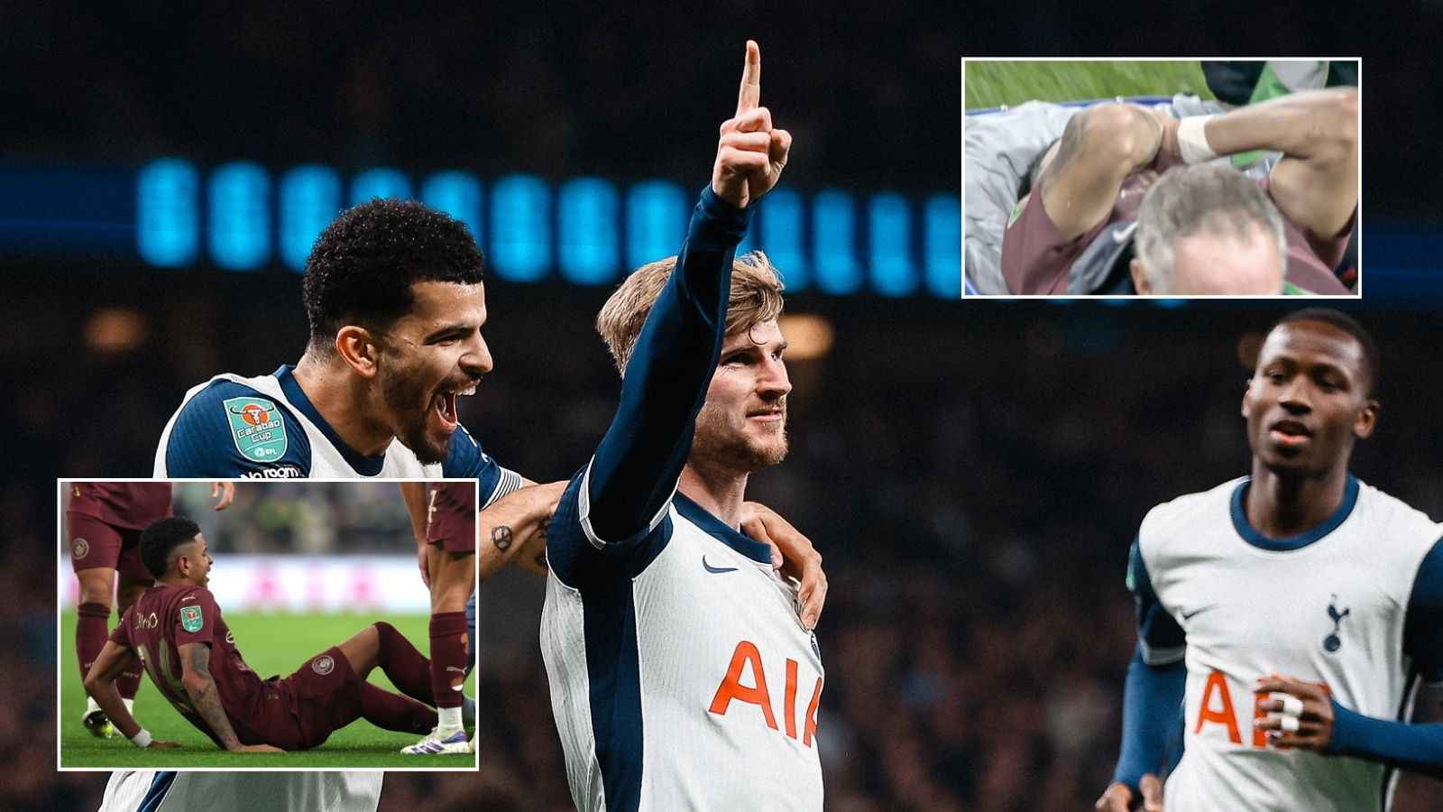 Manchester City drown in INJURY CRISIS as Tottenham Hotspur knock out Cityzens from Carabao Cup