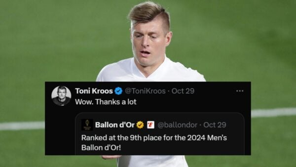 Toni Kroos Ballon d'Or