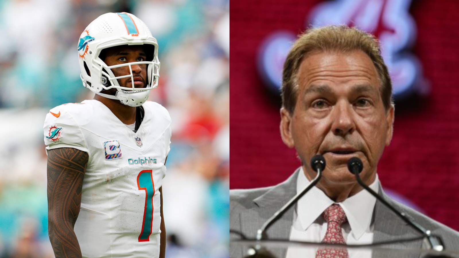 Tua Tagovailoa’s college coach Nick Saban weighs in on Dolphins QB’s return from concussion break