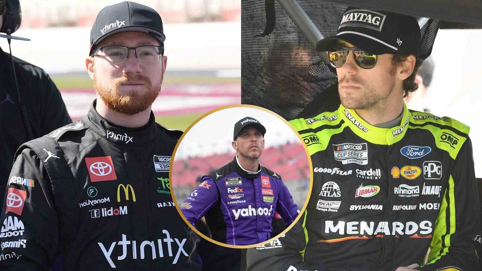 Denny Hamlin snubs Tyler Reddick and Ryan Blaney as he predicts the 2024 Championship-4