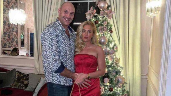 Tyson Fury shares an unexpected mishap that happened with his wife, Paris Fury