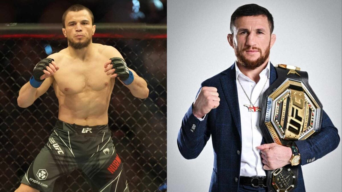 Umar Nurmagomedov and Merab Dvalishvili 