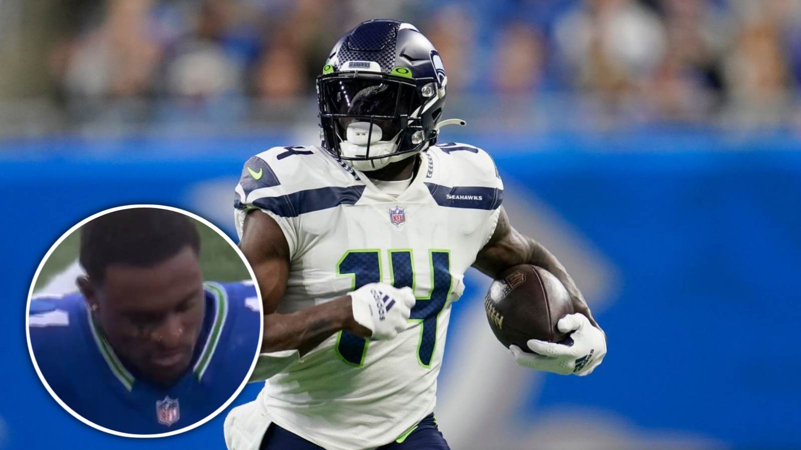 (Video) ‘Furious’ DK Metcalf brutally lashes out at Seahawks OC on sidelines during 49ers game