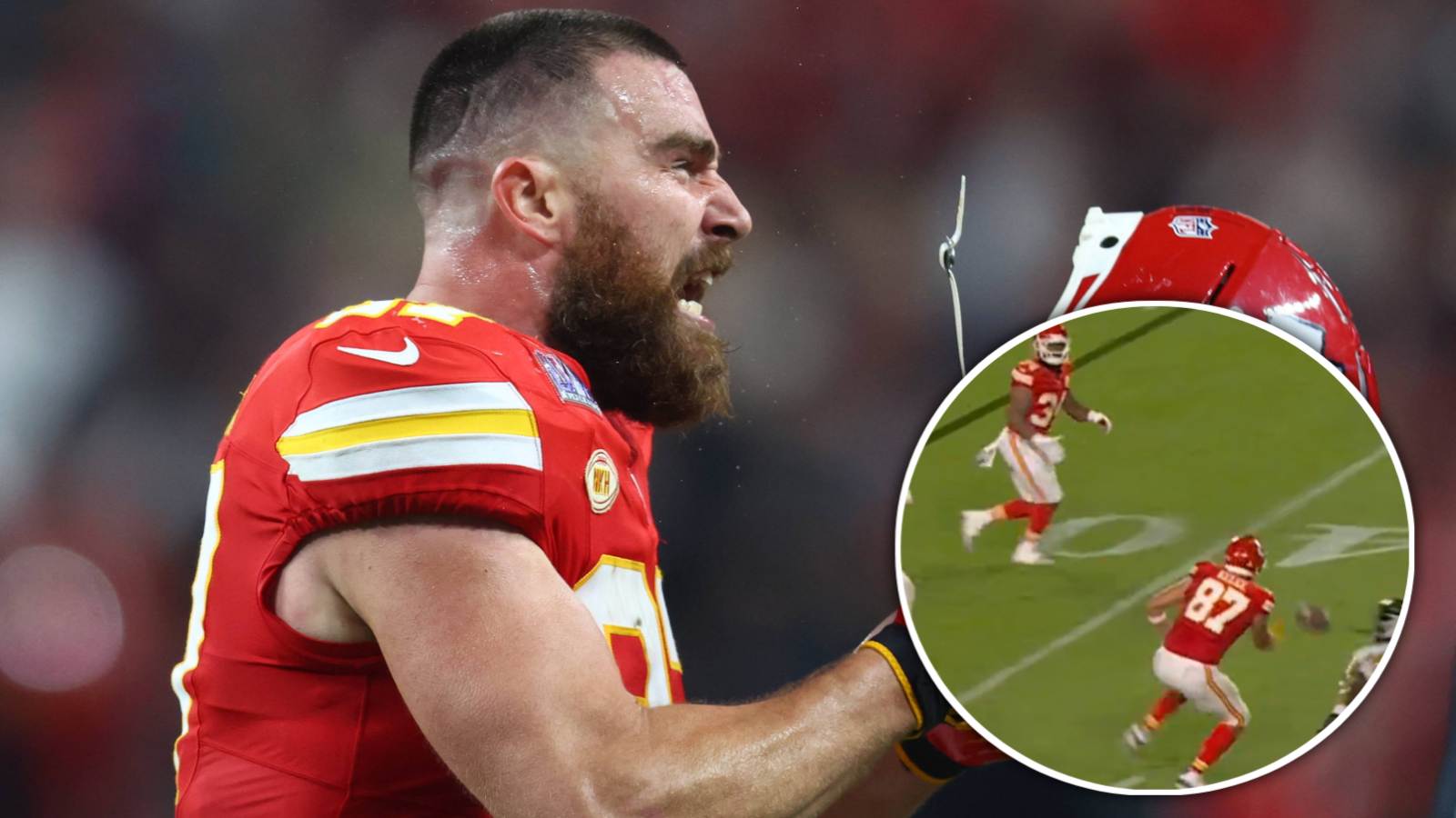 (Video) Travis Kelce delivers perfect lateral to Samaje Perine on Chiefs’ crucial 3rd-and-22 play against Saints