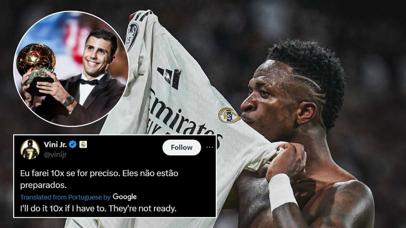 Vinicius Jr. and Real Madrid stars have FURIOUS meltdown following 2024 Ballon d’Or snub