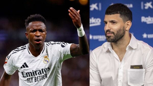 Former Barcelona man Sergio Aguero has no mercy for Real Madrid and Vinicius Jr. following Ballon d'Or snub