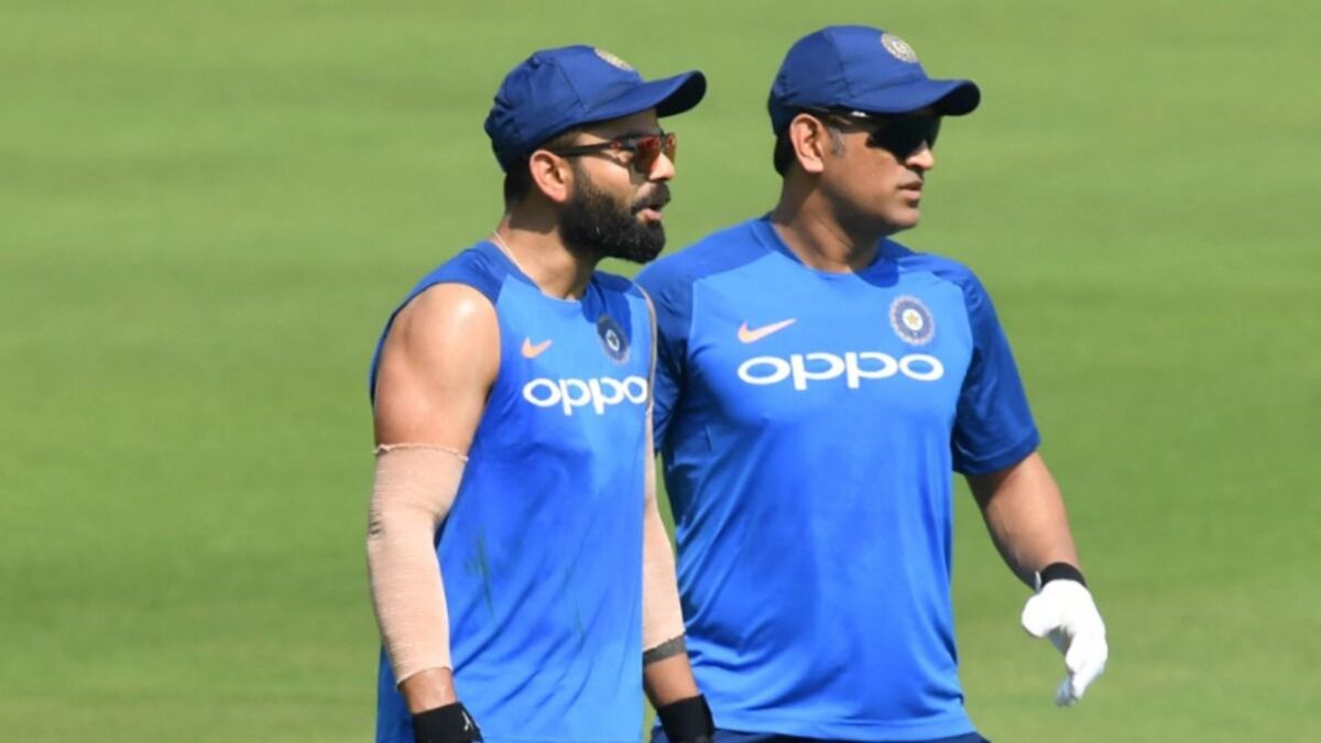 Virat Kohli MS Dhoni