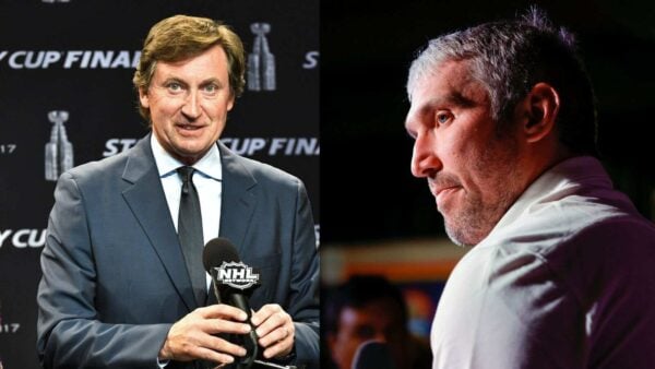 Wayne Gretzky and Alex Ovechkin