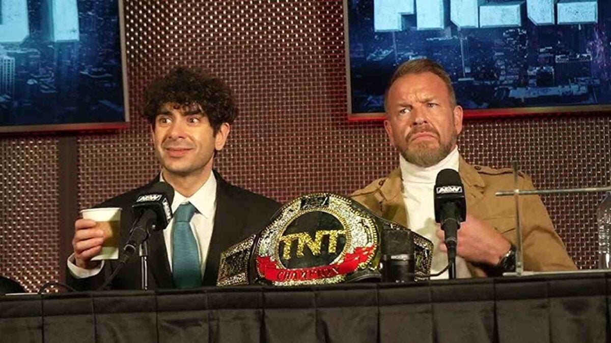 Tony Khan and Christian Cage