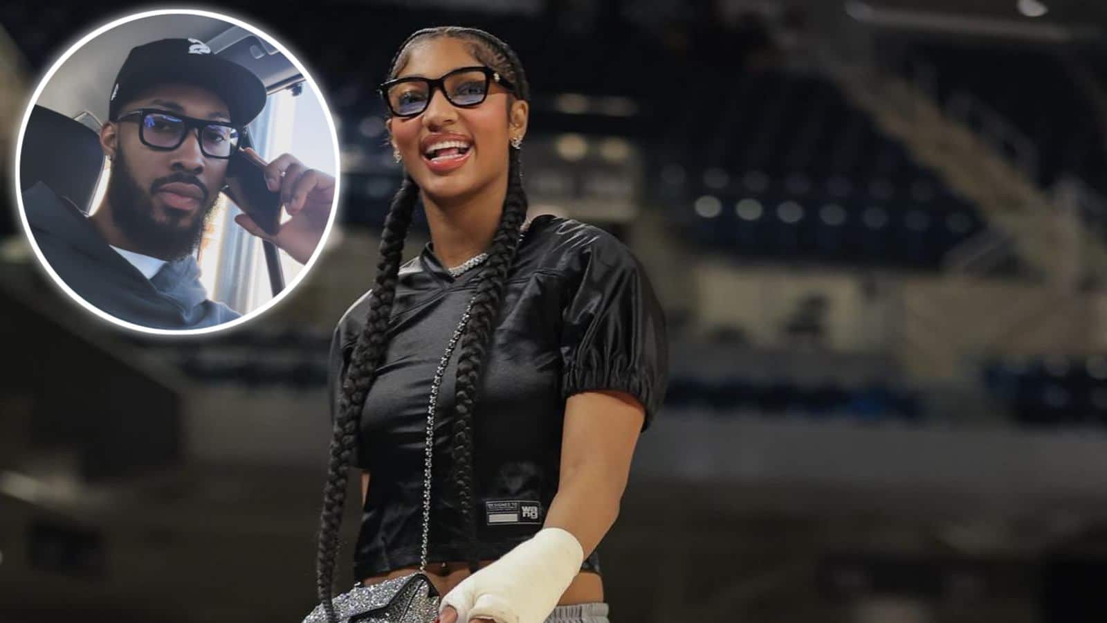 Angel Reese plays along with ‘flirty’ fans stunned by WNBA star’s older brother