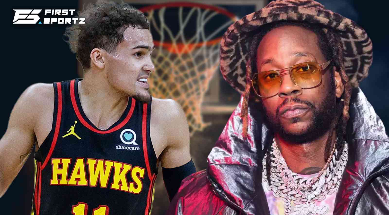 Referees go ‘blind’ to Trae Young getting punished by opponents, reveals 2 Chainz