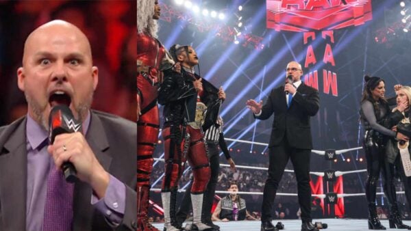 Adam Pearce hits back at fan during WWE Raw