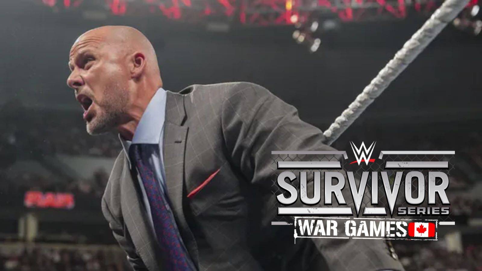 WATCH: GM Adam Pearce forced to announce huge title match at Survivor Series after massive brawl erupts on Raw 