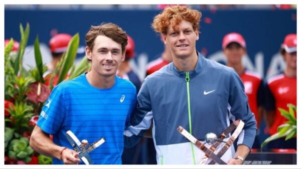 Alex de Minaur and Jannik Sinner