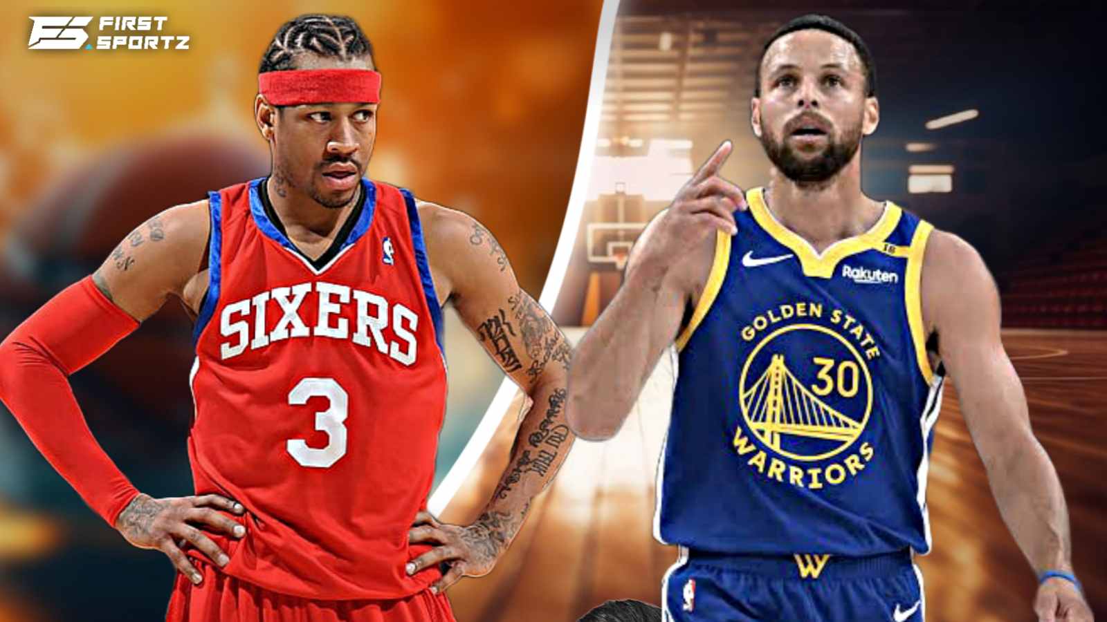 “Get out y’all feelings!” Furious crowd goes WILD after Stephen Curry gets picked over Allen Iverson