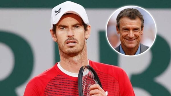 Andy Murray and Mats Wilander (via Sky Sports/Reuters)