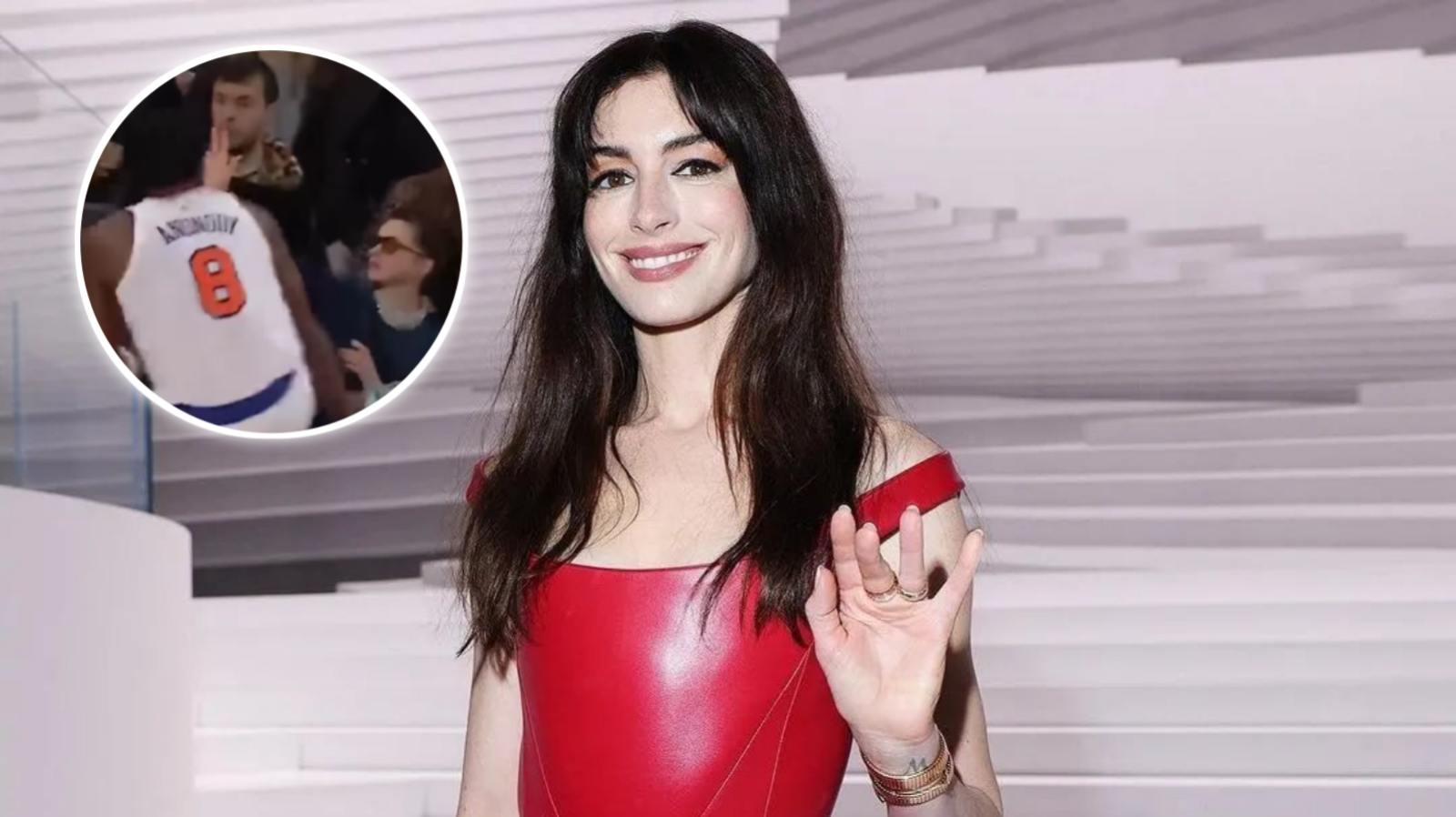 Hollywood favorite Anne Hathaway surprisingly thanks Knicks star for ‘crash’ incident