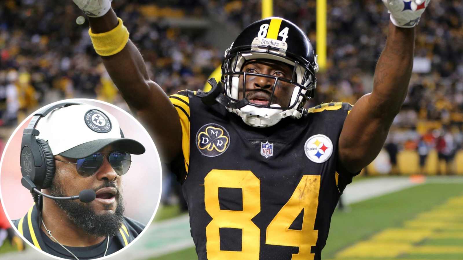 Antonio Brown, ex-Super Bowl champion, is ready to play for the Steelers for free this season