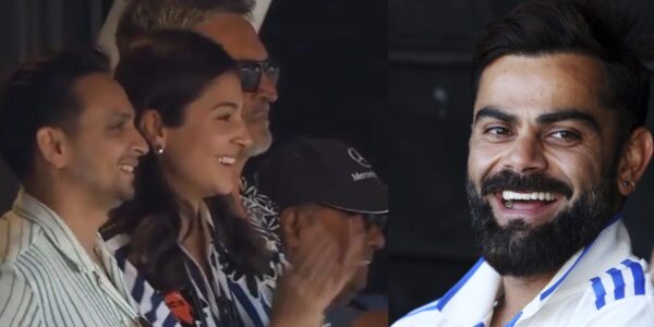 Virat Kohli thanks Anushka Sharma after his Perth century