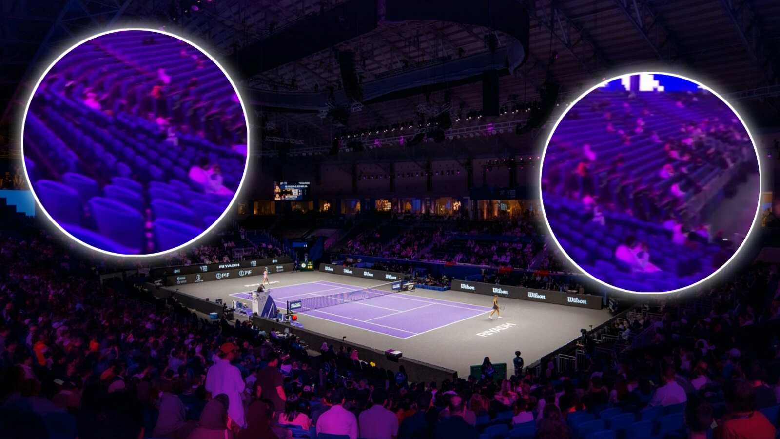 “It’s depressing for tennis fans” – Netizens ’embarrassed’ as WTA Finals drew crowd of around 400 in Riyadh