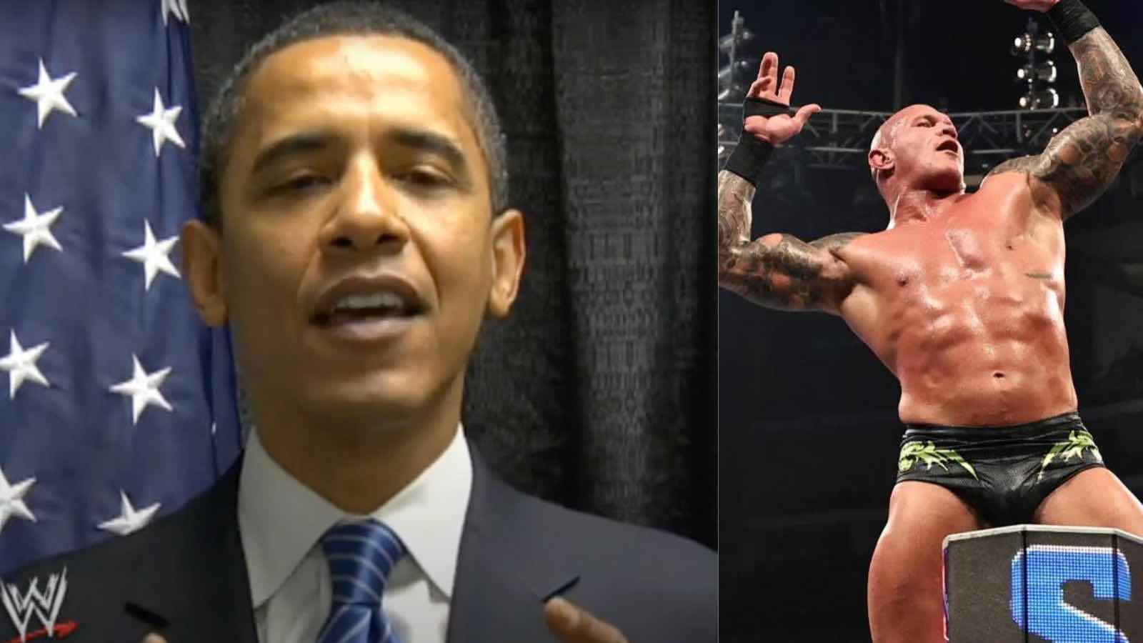 “Raw was so wild back then”- Wrestling fans go wild after old video of Barrack Obama taking shots at Randy Orton ahead of elections resurfaces online 