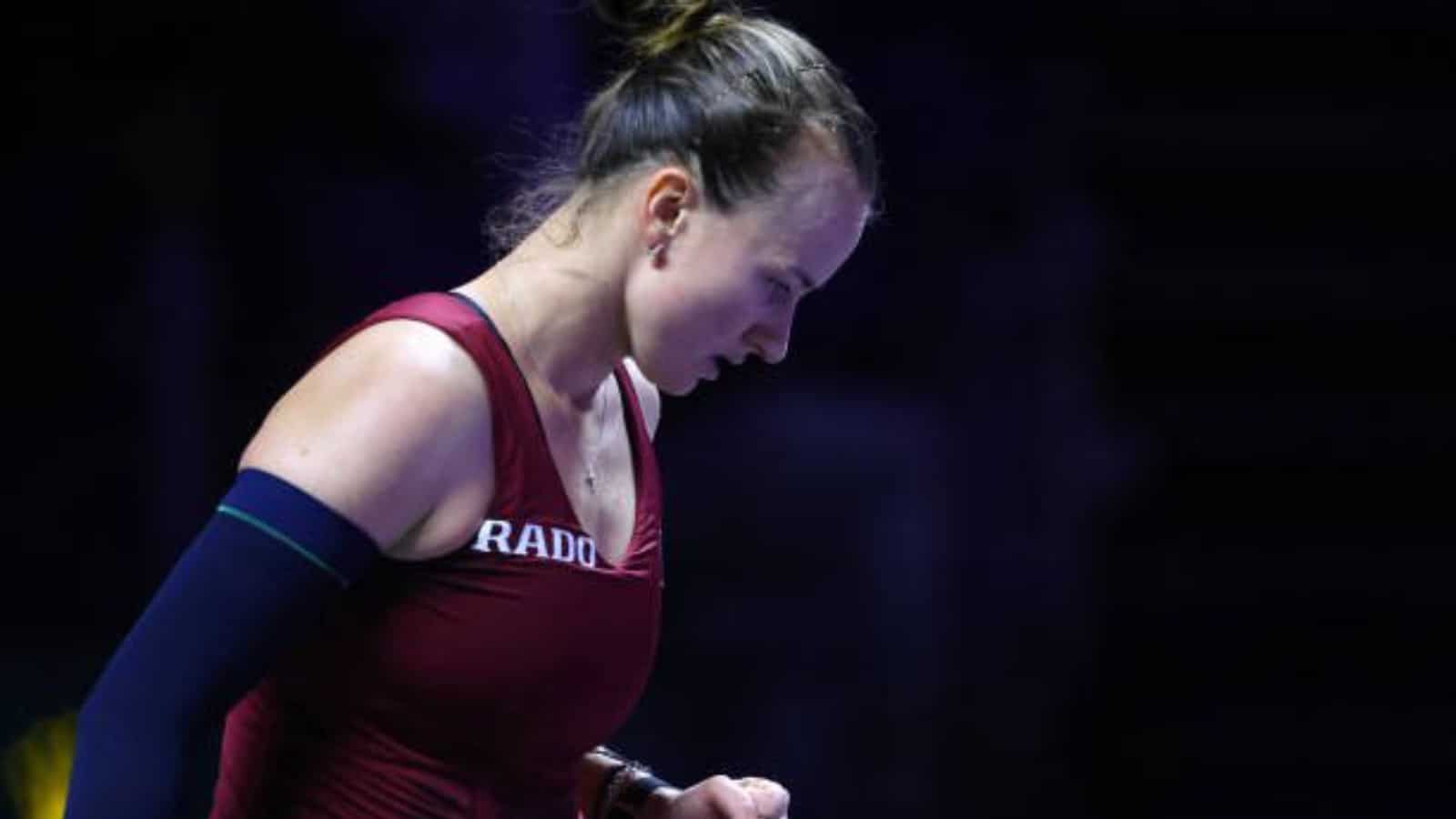 ‘Proud’ Barbora Krejcikova takes a giant step in the WTA Finals after victory over Jessica Pegula