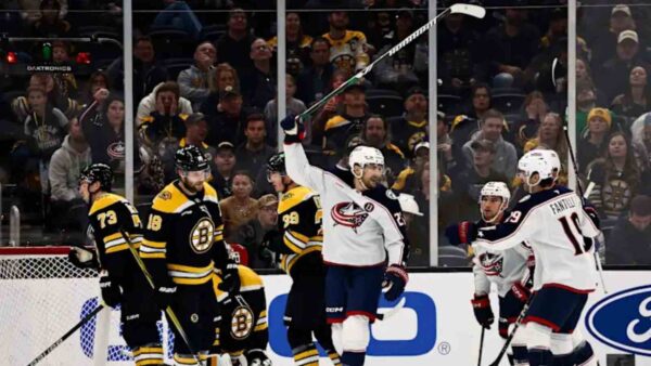 Boston Bruins vs Columbus Blue Jackets