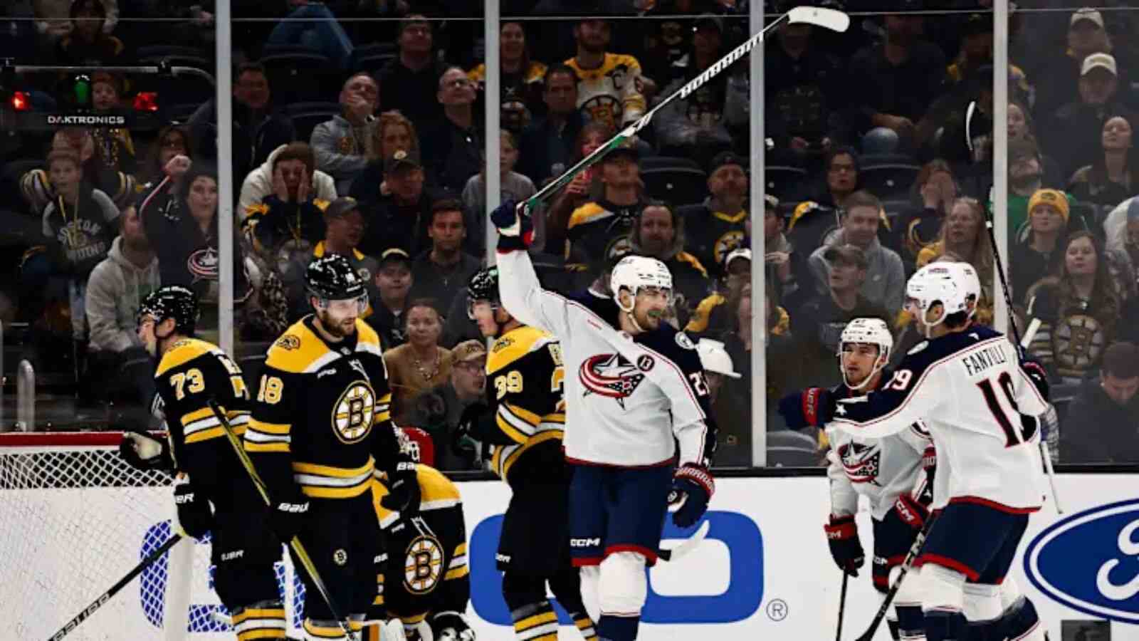 (Video) Bruins HEAVILY booed off ice by fans following EMBARRASSING 5-1 loss against Blue Jackets