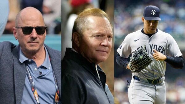 Brian Cashman, Scott Boras and Juan Soto