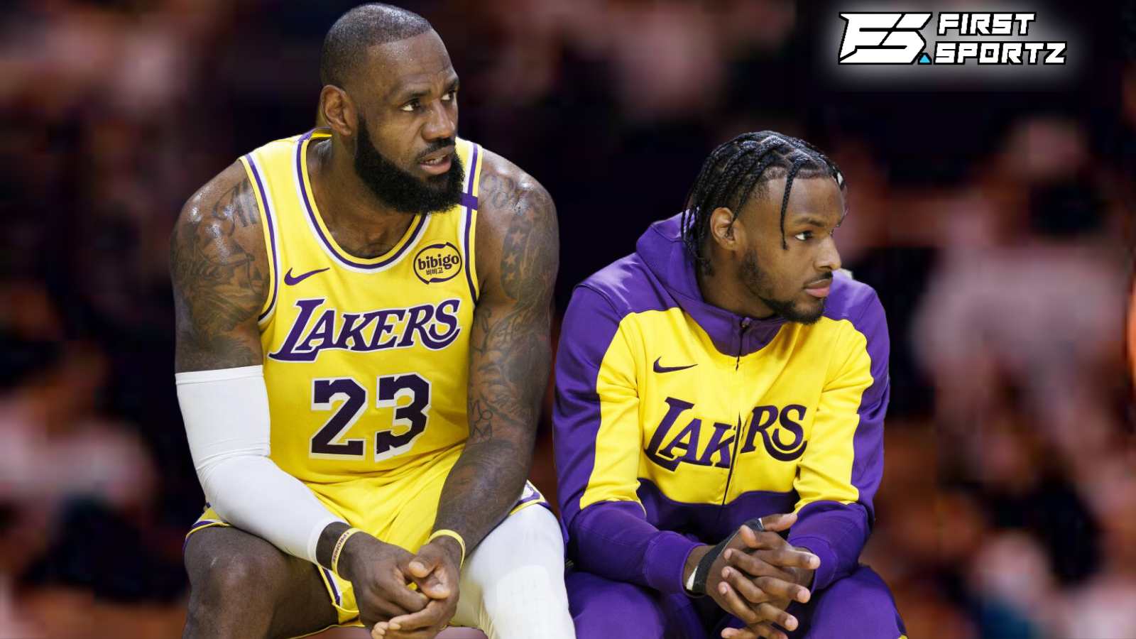 “Should be begging his father!” Bronny James not flying commercial for South Bay Lakers sets off ESPN analyst