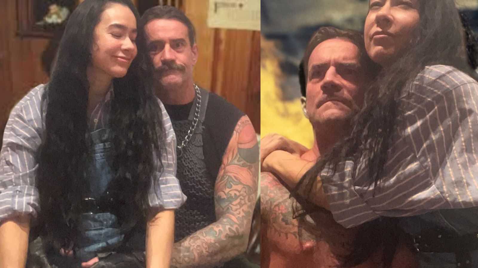 CM Punk shares wholesome Halloween photos with wife AJ Lee amid WWE hiatus