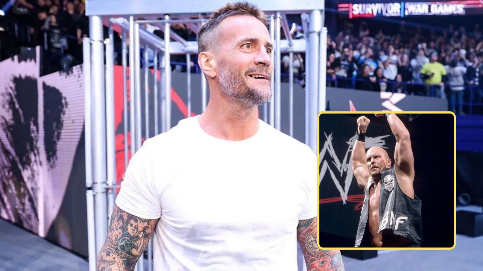 CM PUNK reveals what Stone Cold Steve Austin texted him after his shocking WWE return 