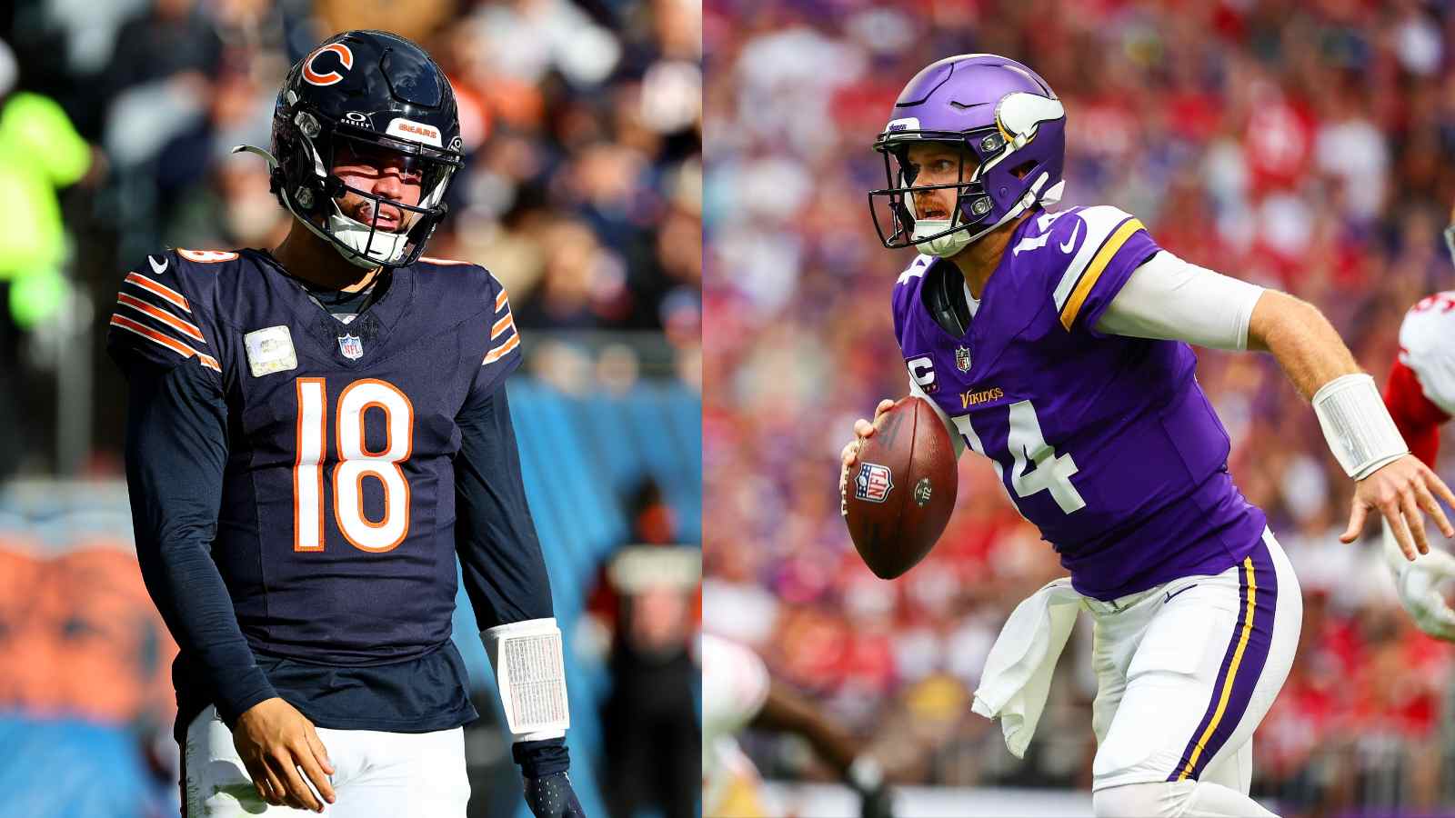 Caleb Williams takes unnecessary shots at Sam Darnold after Bears’ frustrating OT loss to Vikings