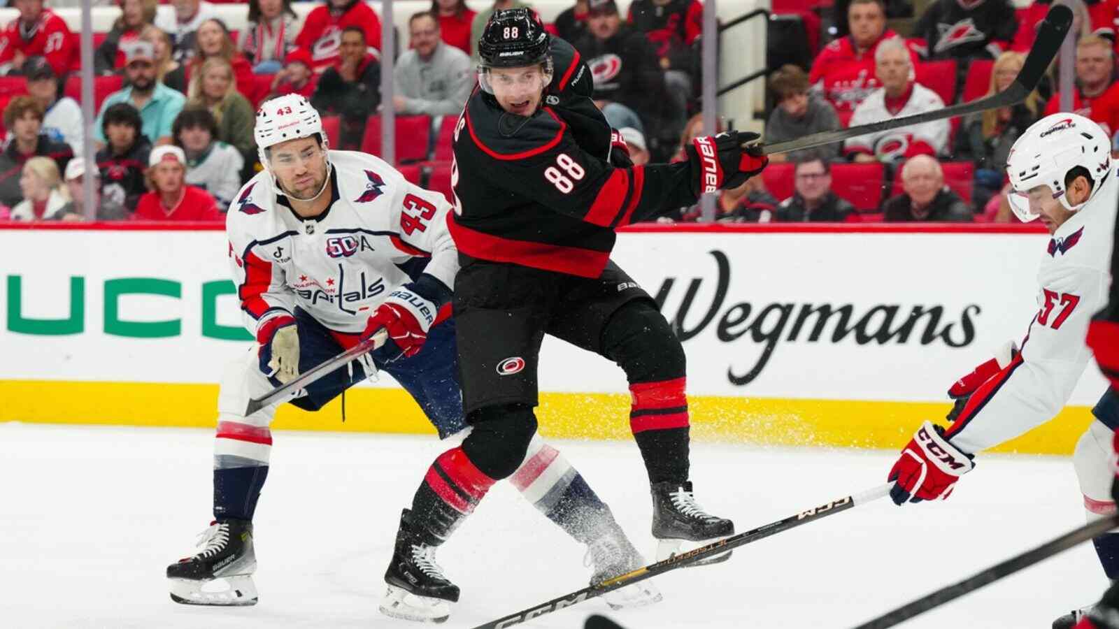 Hurricanes TROLL Capitals with cheeky message on social media following 4-2 triumph