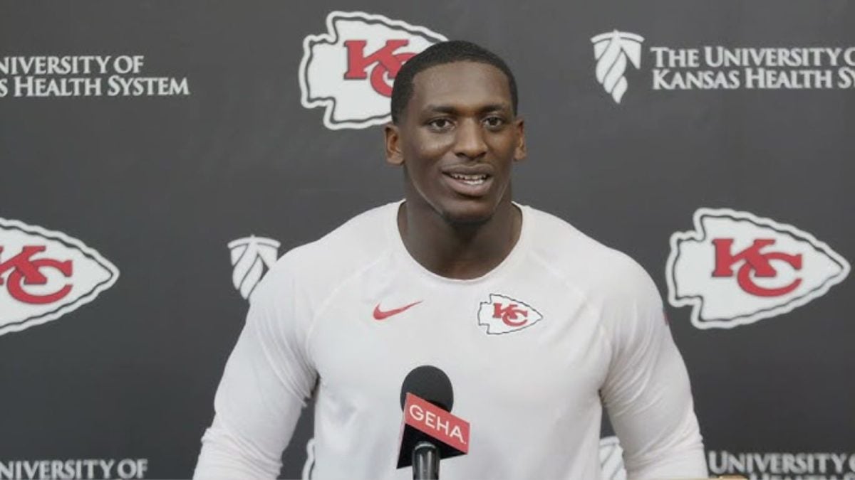 Chiefs Tershawn Wharton right place at the right time to save a falling kid from serious injuries