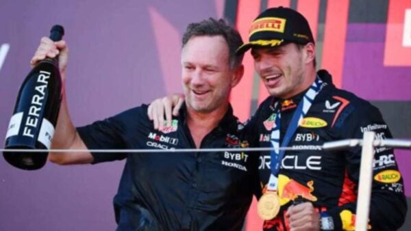 Christian Horner Max Verstappen