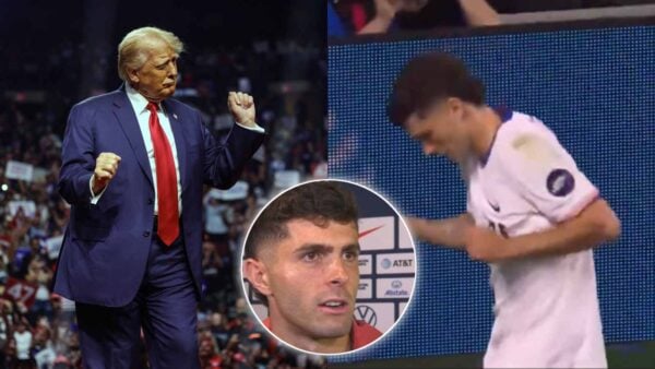 Christian Pulisic Trump dance celebration