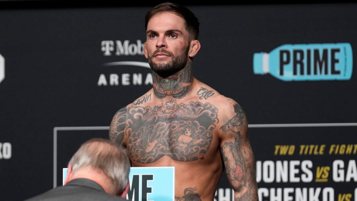 Cody Garbrandt pulls out from UFC Vegas 100