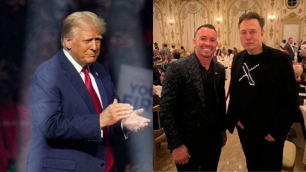 Colby Covington meets Donald Trump's close associate, Elon Musk