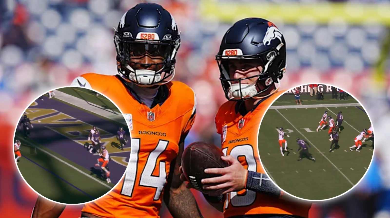 (Video) Bo Nix and Courtland Sutton switch positions as Broncos’ trick play leads to rookie QB catching his first TD pass