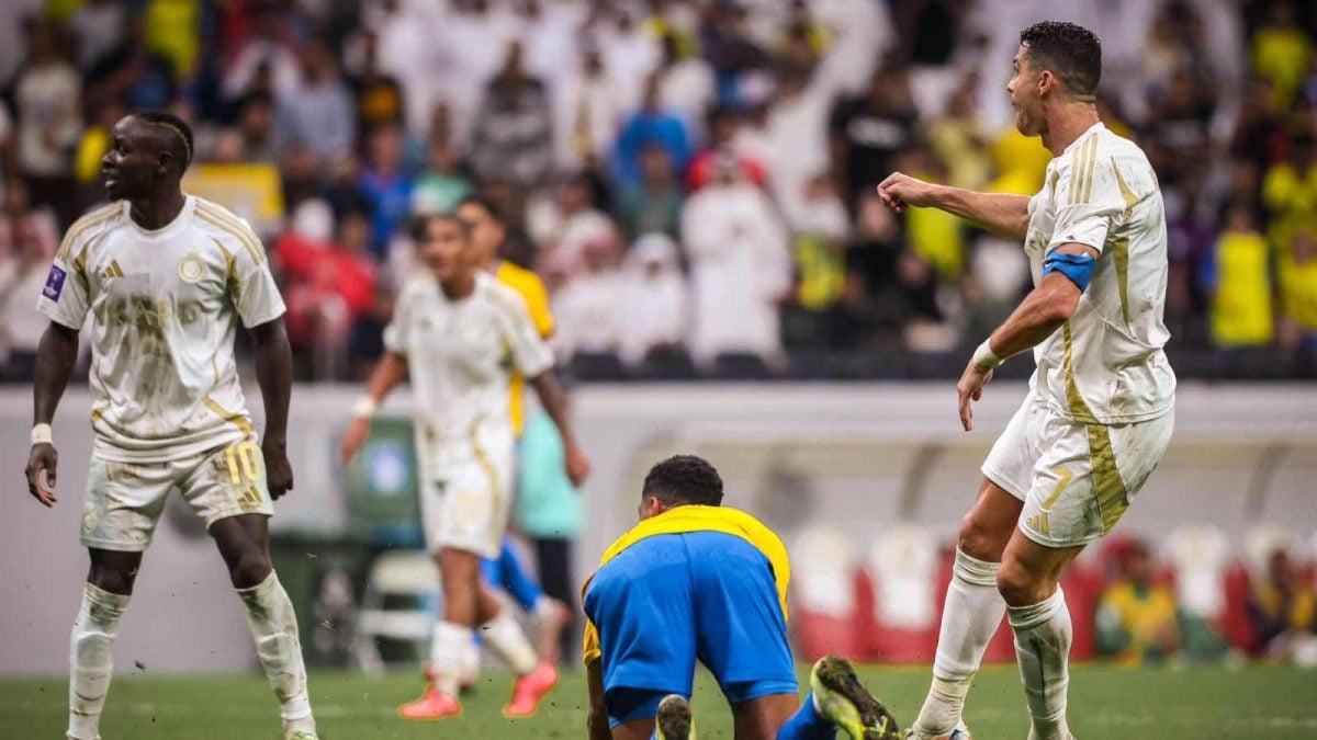 Cristiano Ronaldo's goal vs Al-Gharafa