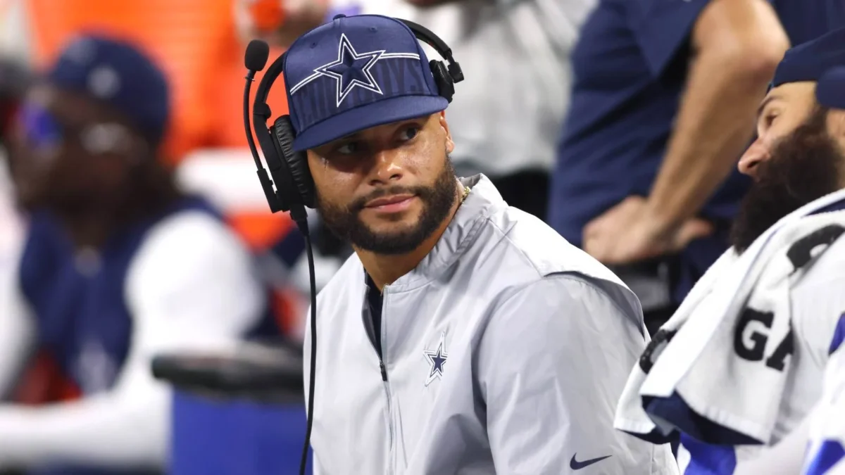 Dak Prescott injury update Cowboys quarterback to undergo an MRI scan after suffering a hamstring pull in Falcons loss